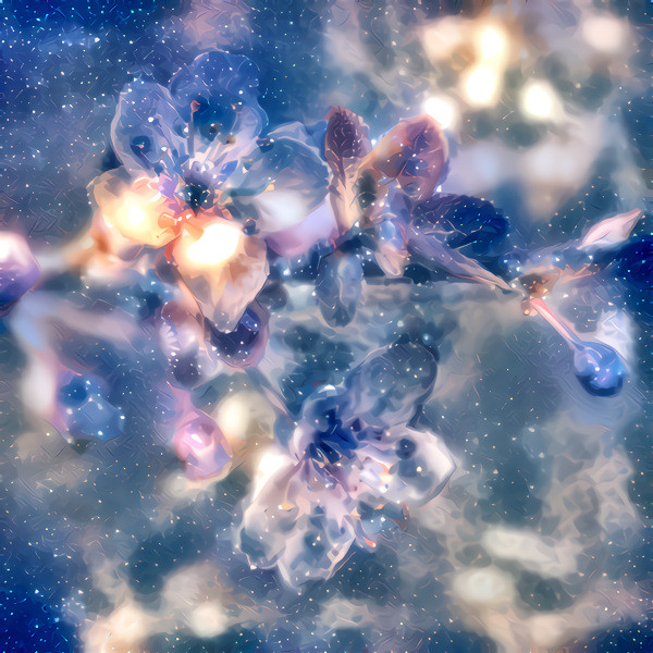 Space blossoms