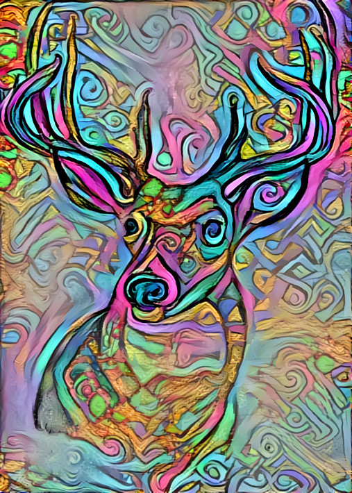 LSD deer - my personal favourite, and my profile picture.