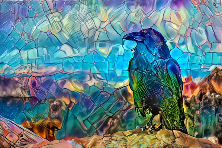 Psychedelic Crow