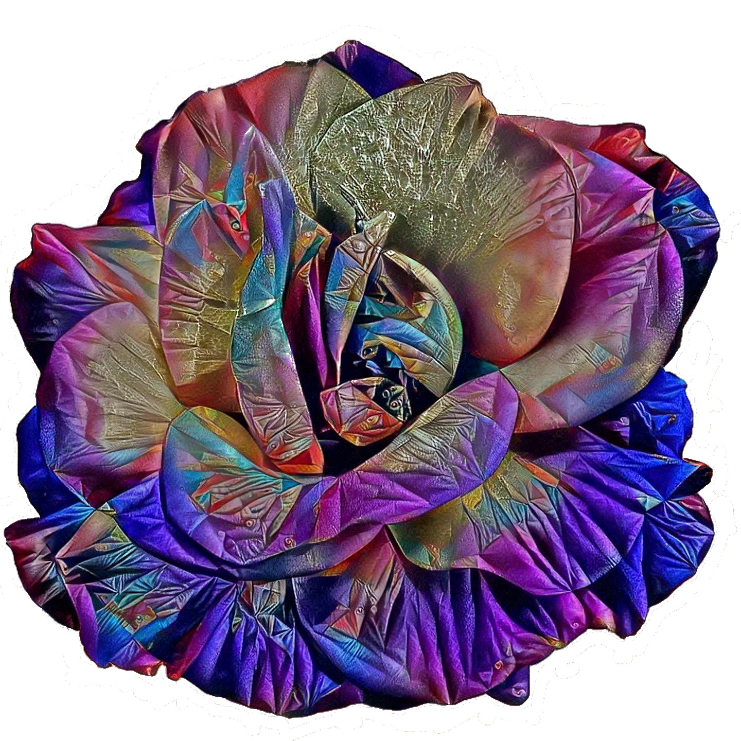 Quilted Rose by Peg Fulton
