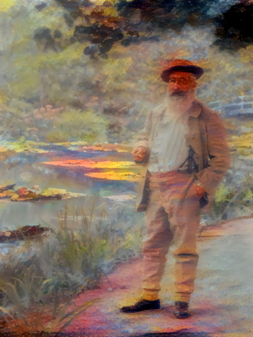Claude Monet by Claude Mon-A.I.