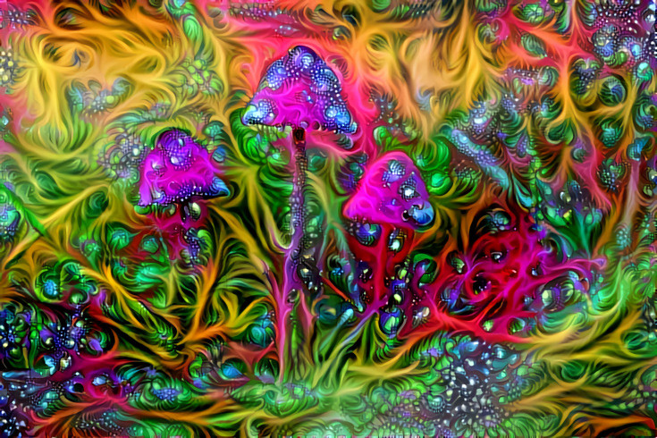 Fairytale mushrooms