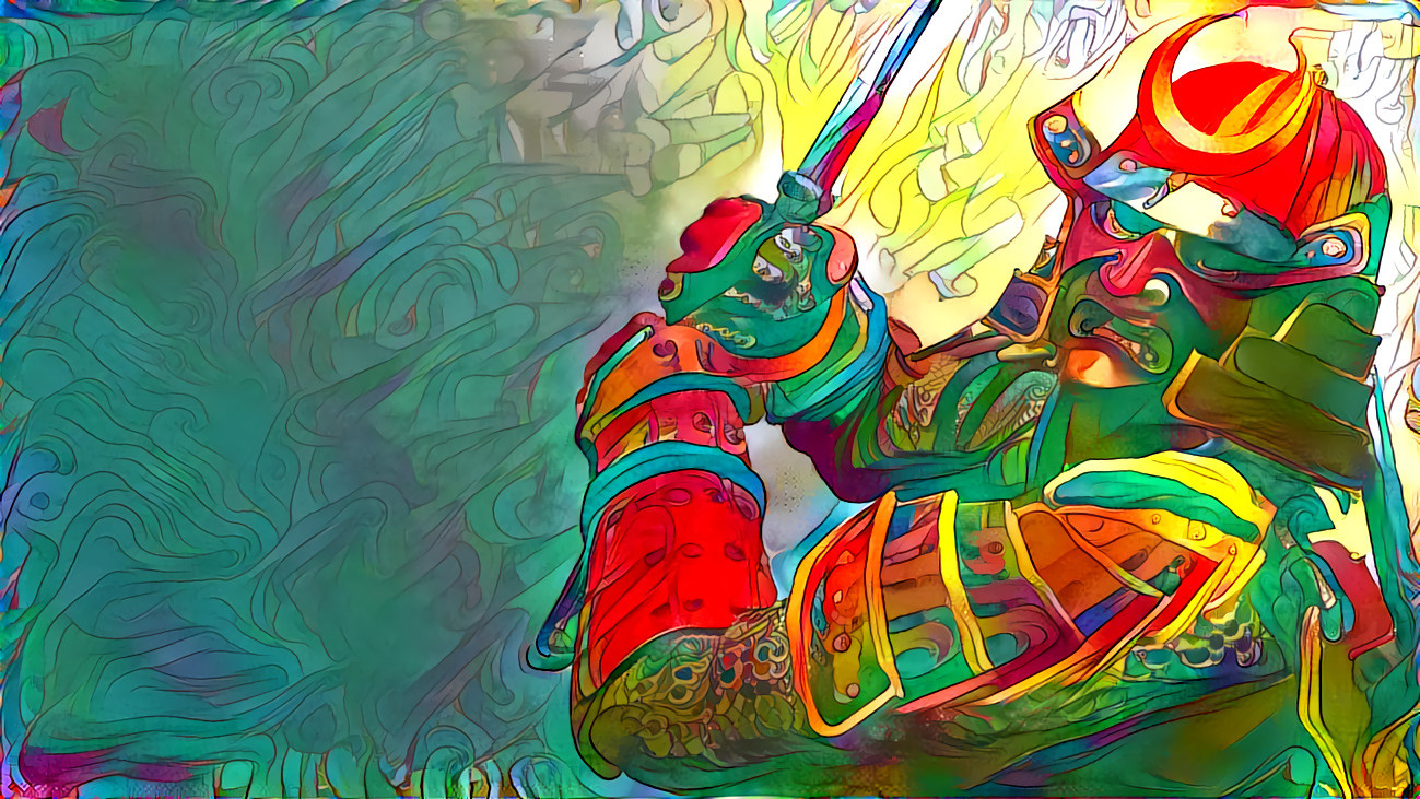 A samurai true colors