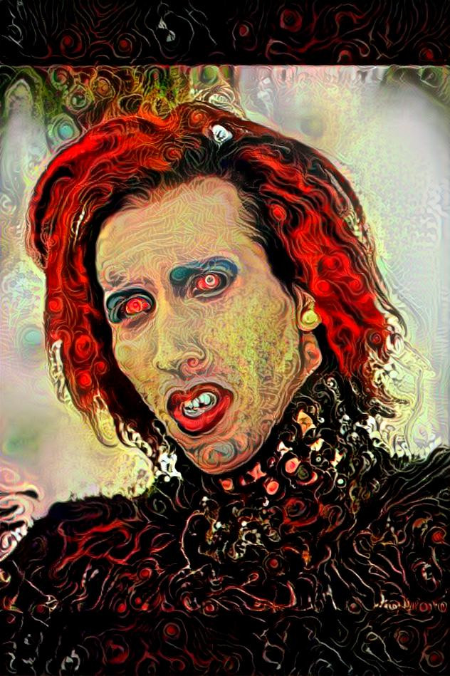 My king. I stand with Marilyn Manson 