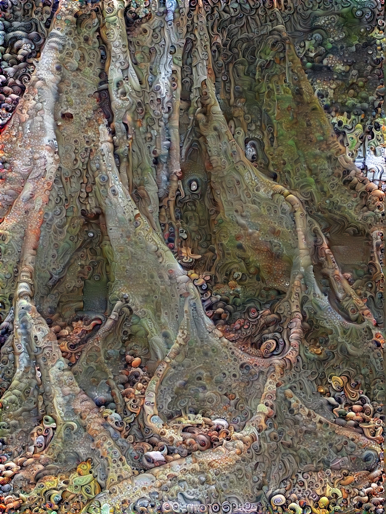 Ficus Roots