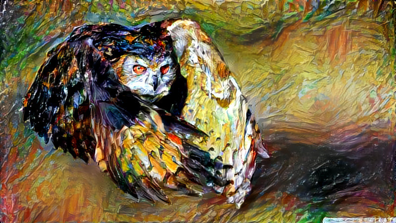 Owl in Oil?