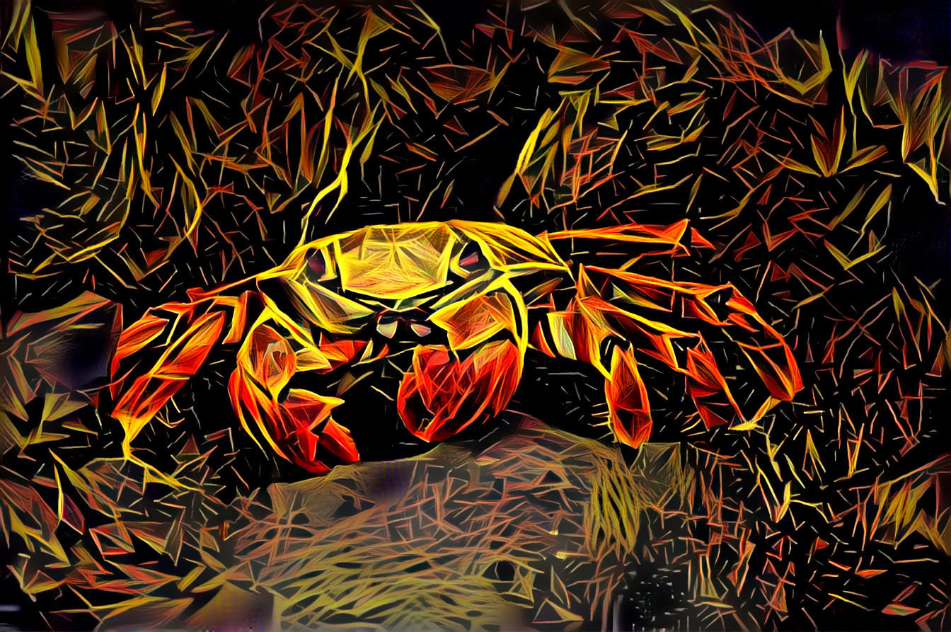 crab mandala