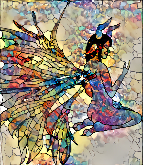 Stained-glass Fairy