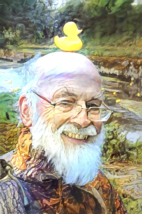 Sir Terry Pratchett Style by Josh Kirby