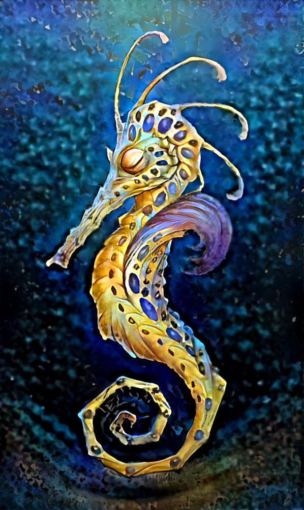 ''Do seahorses dream of riders?'' _ source: ''The Dreamer'' - artwork by Matt Dangler _ (200124)