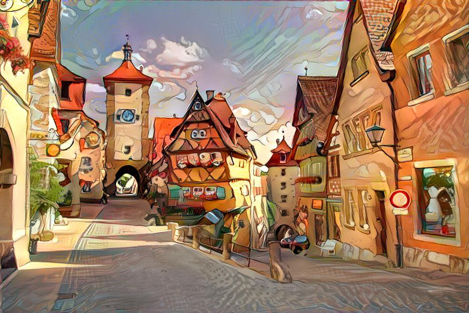 Wonky Rothenburg