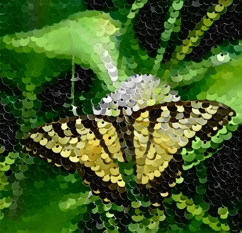 Sequined Butterfly