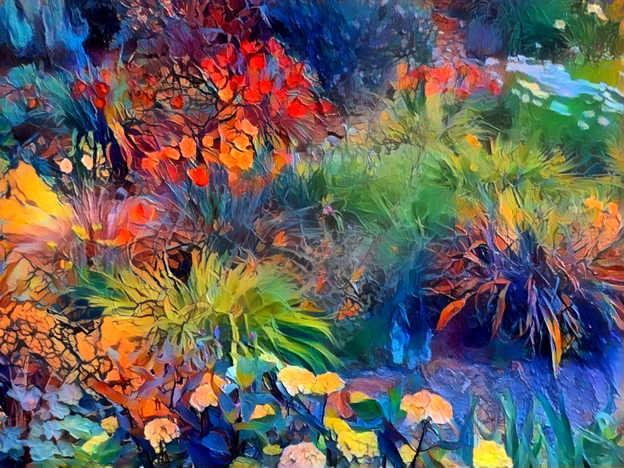 Color Explosion Abstract