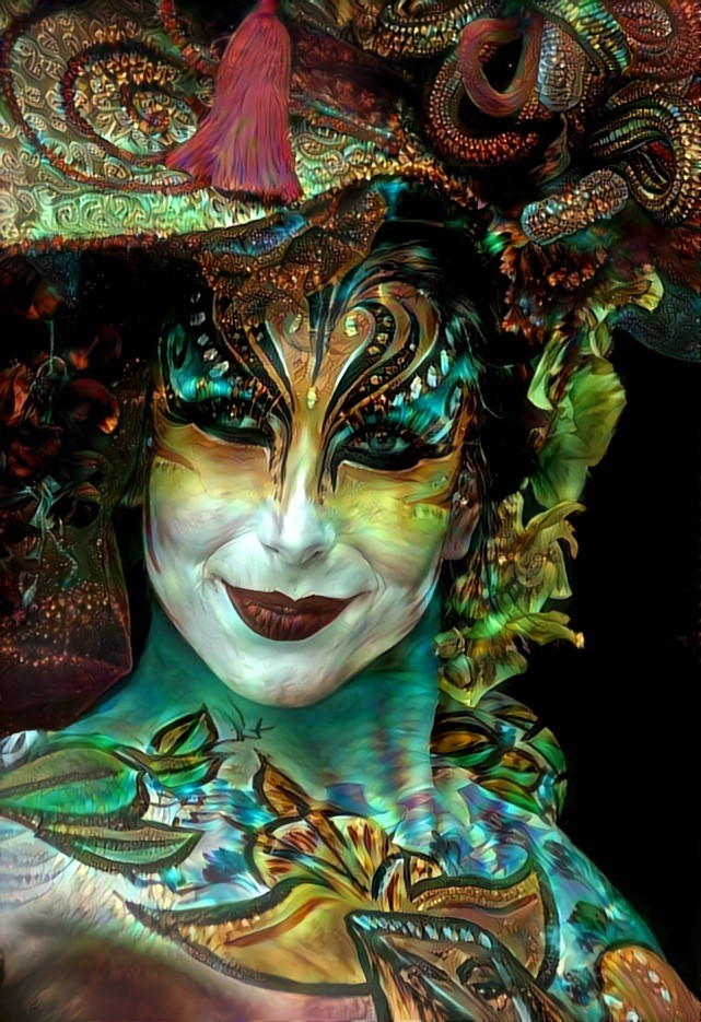"Carnival in Babylon" _ source: body painting by Ralf Markert _ (190605)