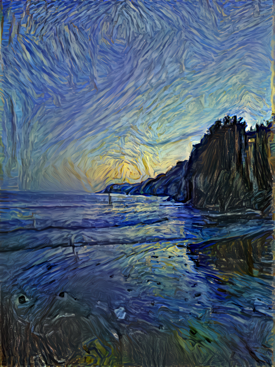 Starry Night Sea