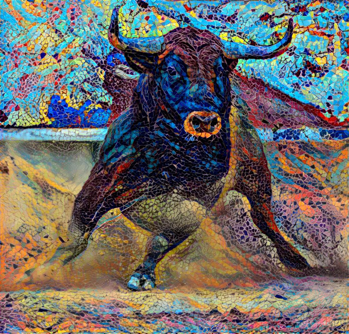 Charging bull3