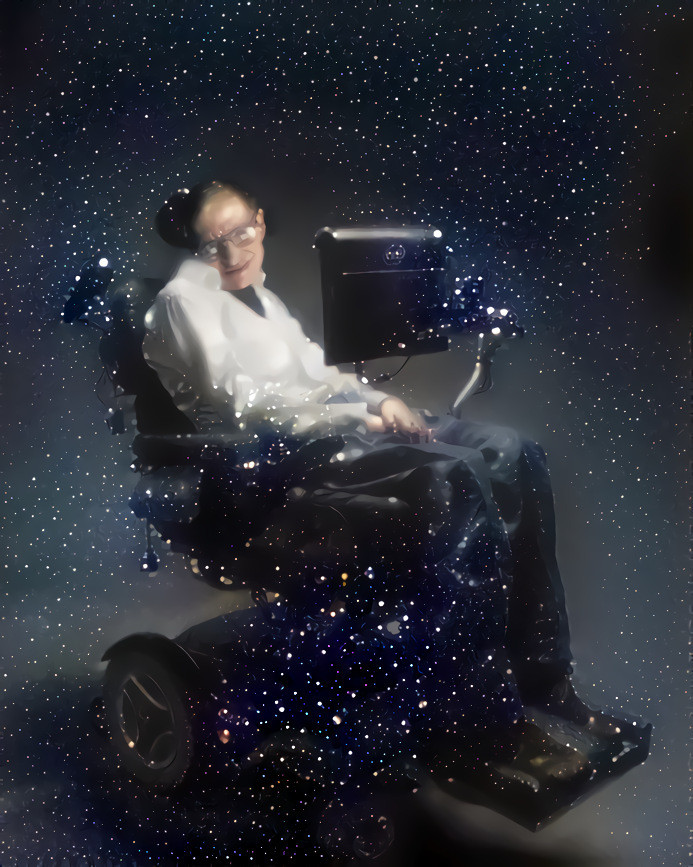 Stephen Hawking among the Stars