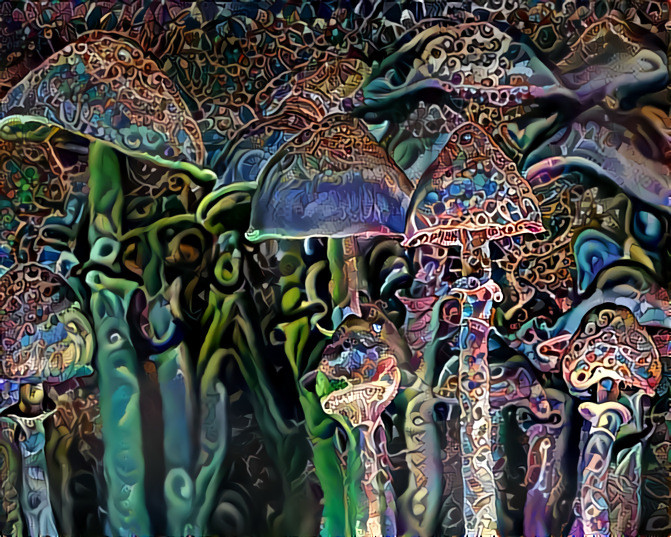 Trippy mushrooms