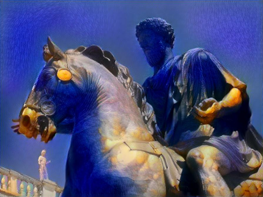 The g\Golden Horse of Marcus Aurelius