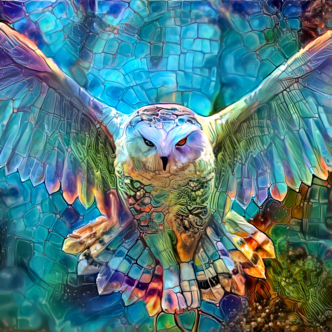 crystalized owl