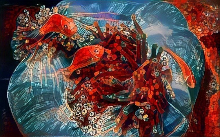 Pseudo-mosaic reef