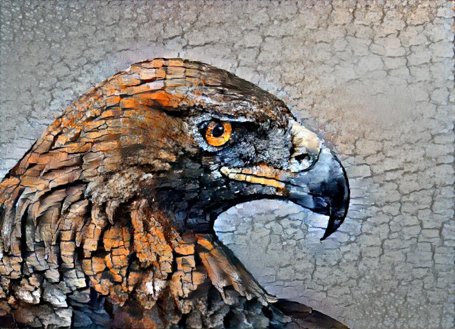 Wood eagle