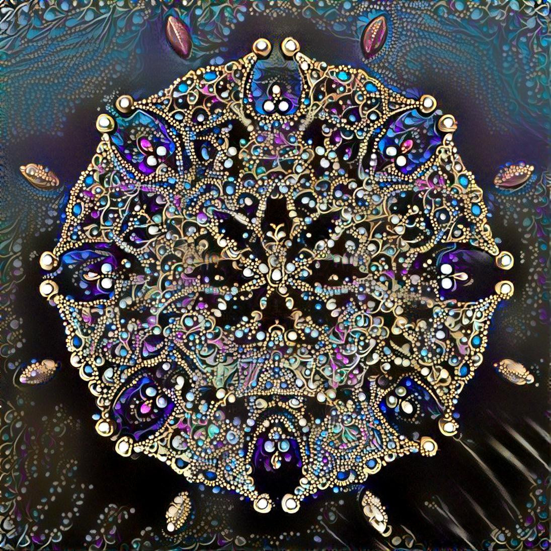 Mandelbulber picture by Adrian Morgan i rendered it in MD then DDG