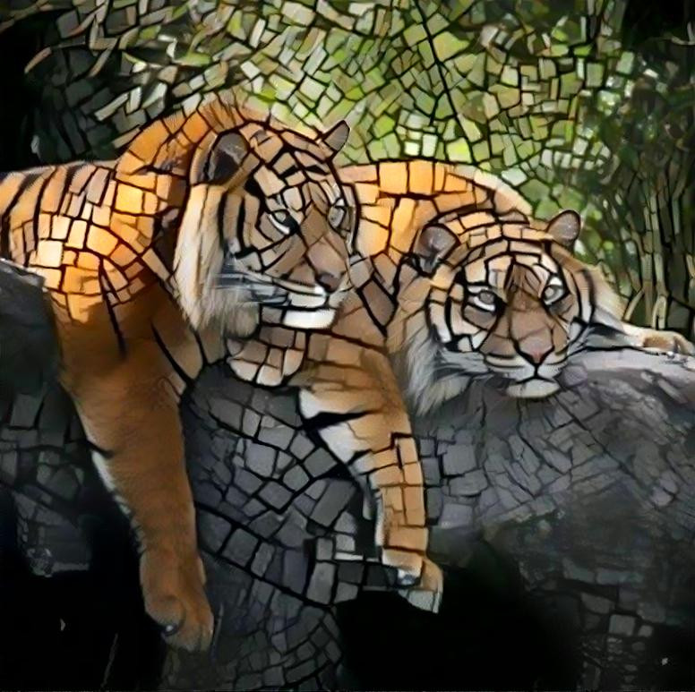2 lazy tigers 
