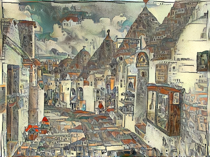 Medieval Alberobello (Italy) - Credits to the Dreamer Antonio Chiera for the style (if you enjoyed his style, show him some love !)