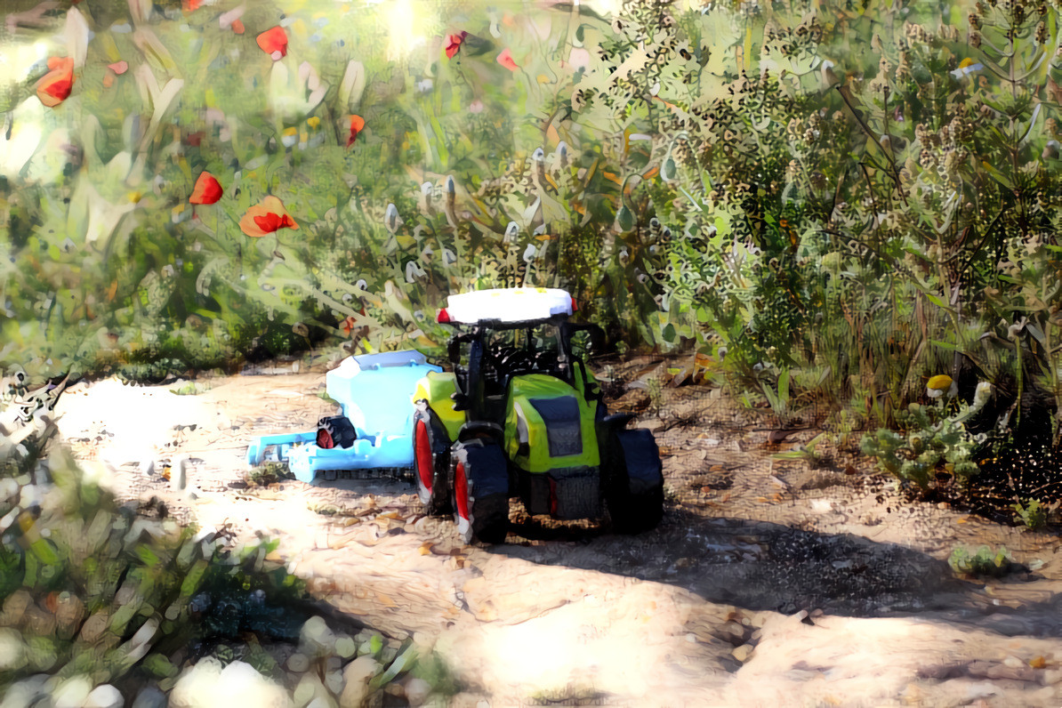miniature tractor