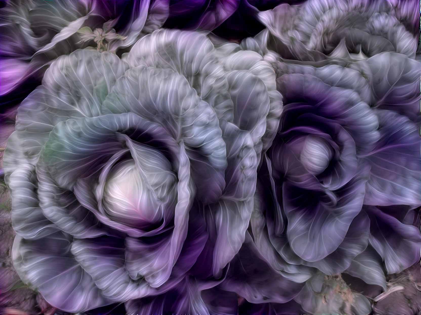 Purple Cabbages