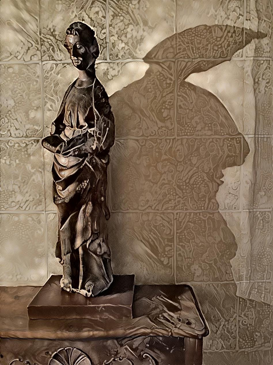 The statue and its shadow