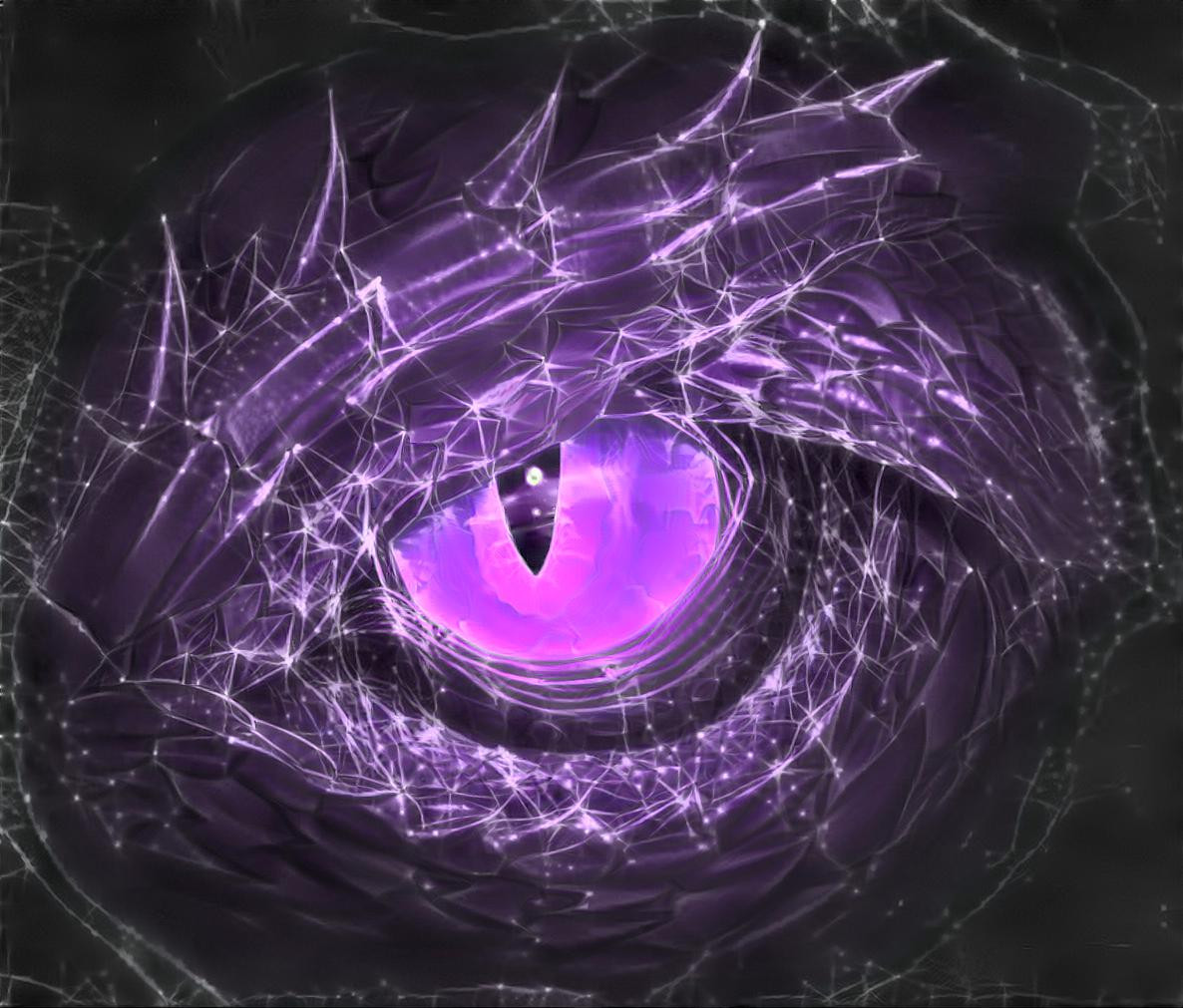 elecric purple eye dragon