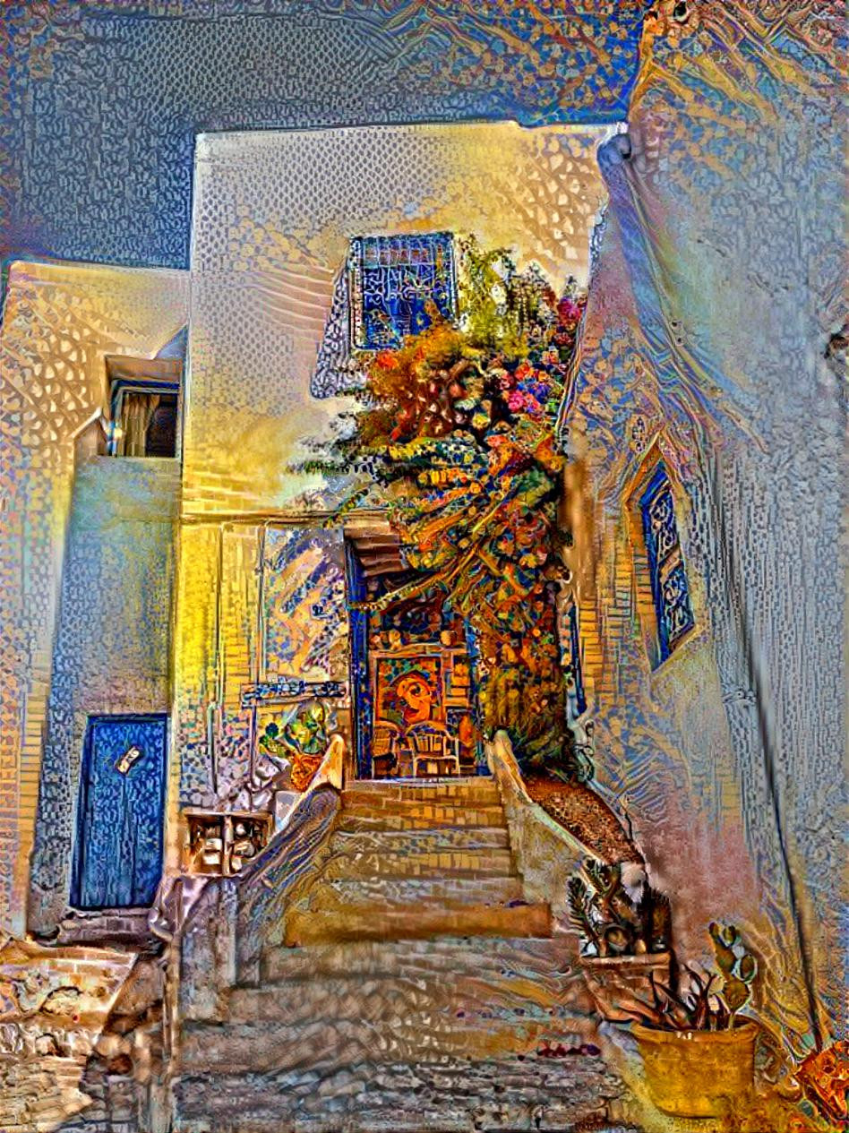 Sidi Bou maison peintre orientale by Tyna 