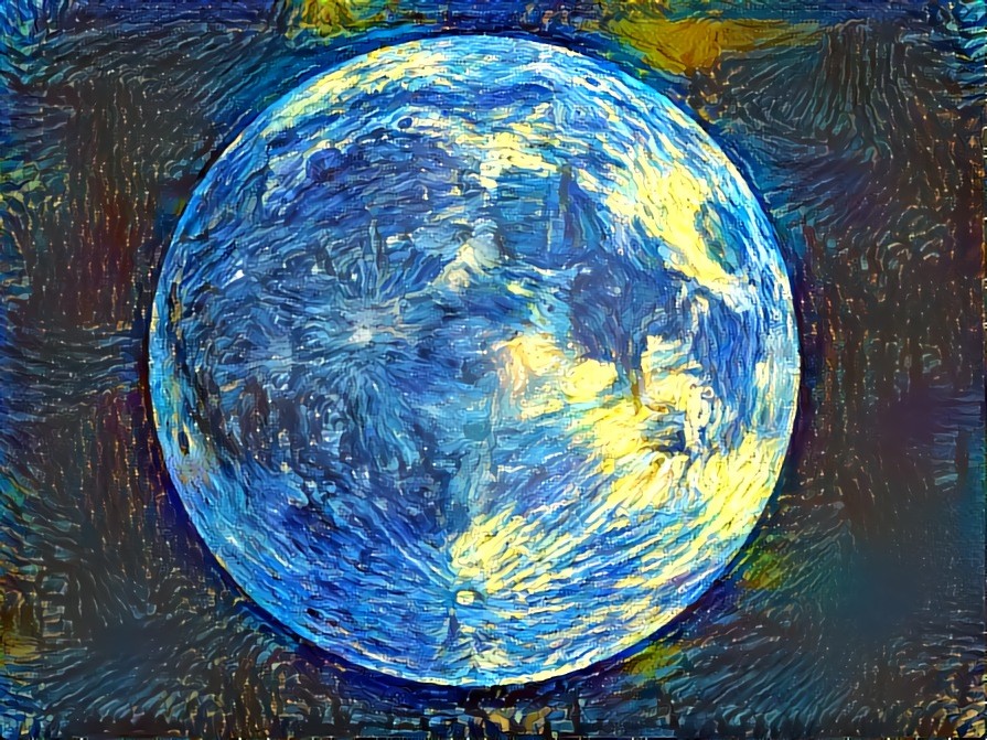 Van Gogh Moon