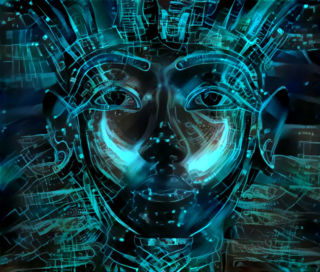 Cyberpunk Pharaoh