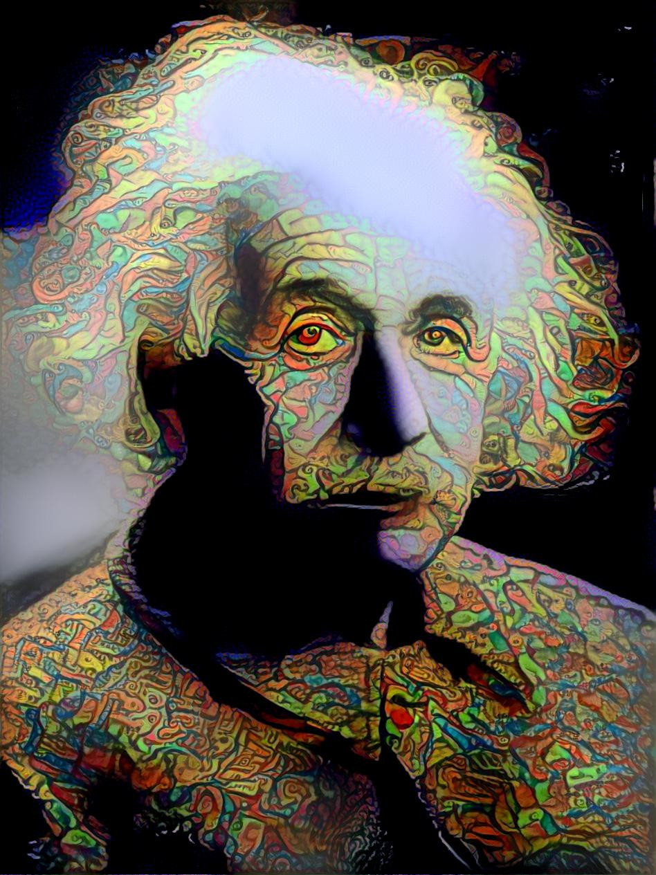 Psychedelic Einstein