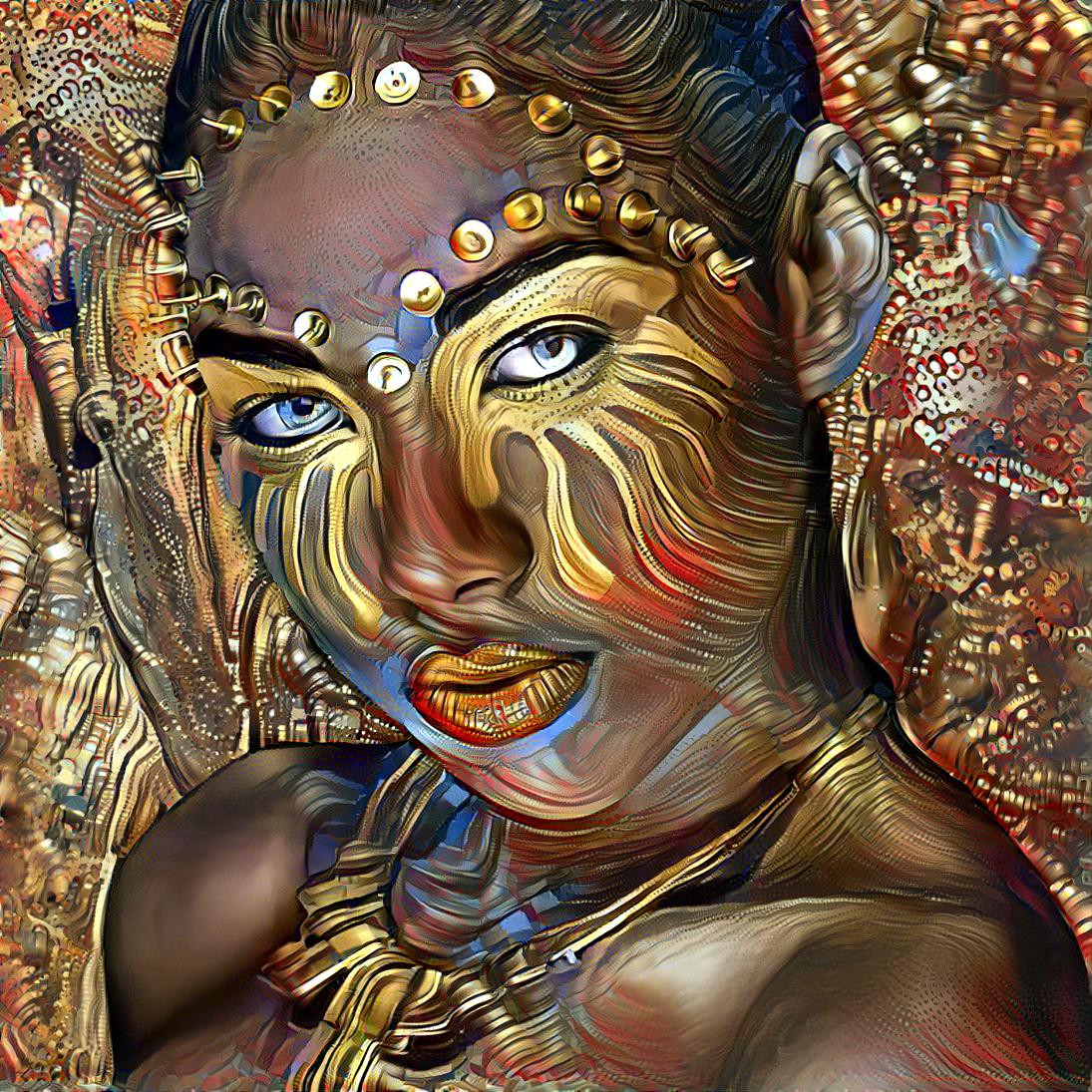 Golden Eyed Goddess [1.2MP]