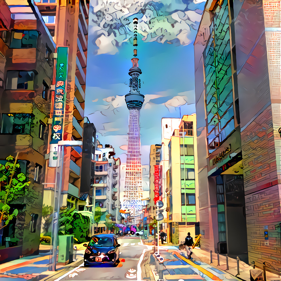 Tokyo Skytree, April 2020