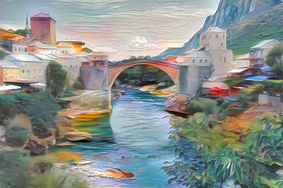Stari Most bridge in Mostar, Bosnia and Herzegovina2