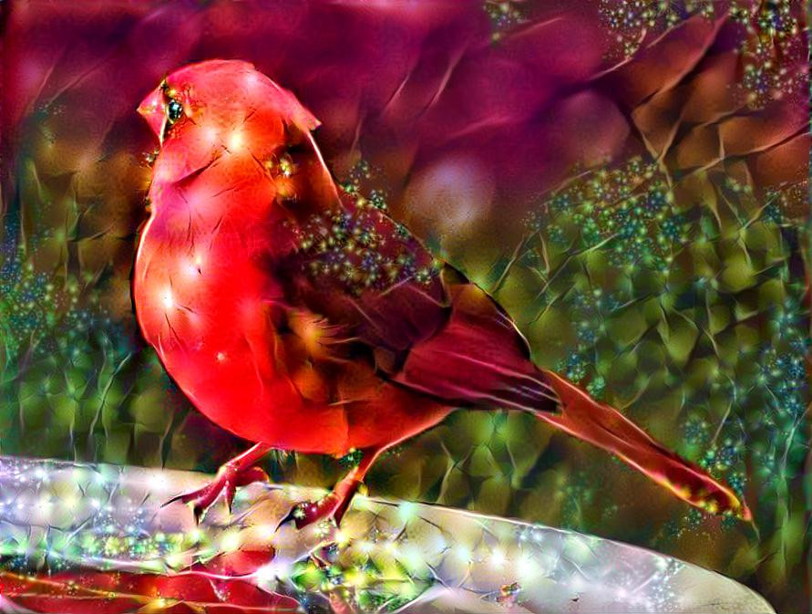 Vibrant Red Cardinal