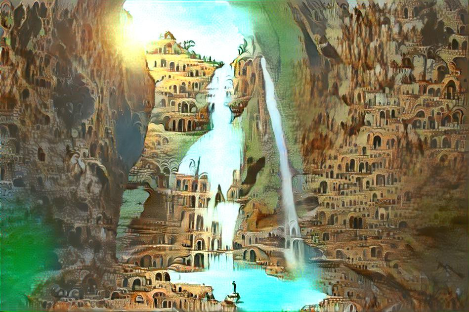 Babel waterfall