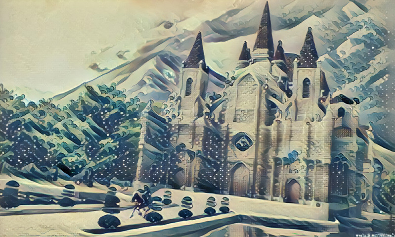 Hyrule snowy castle