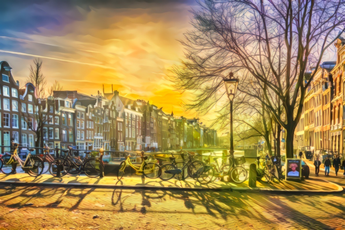 Amsterdam pastel