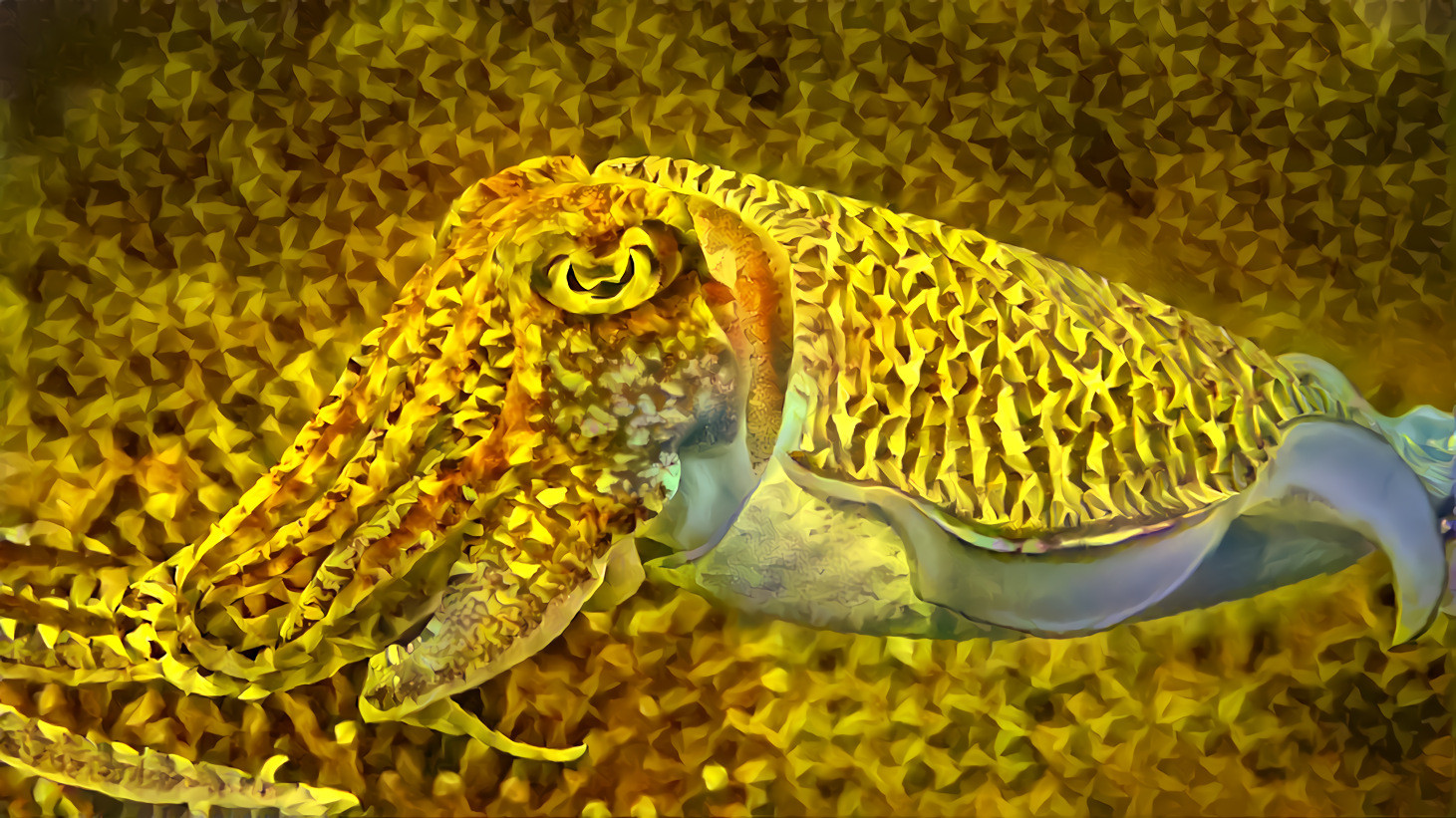 Golden cuttlefish