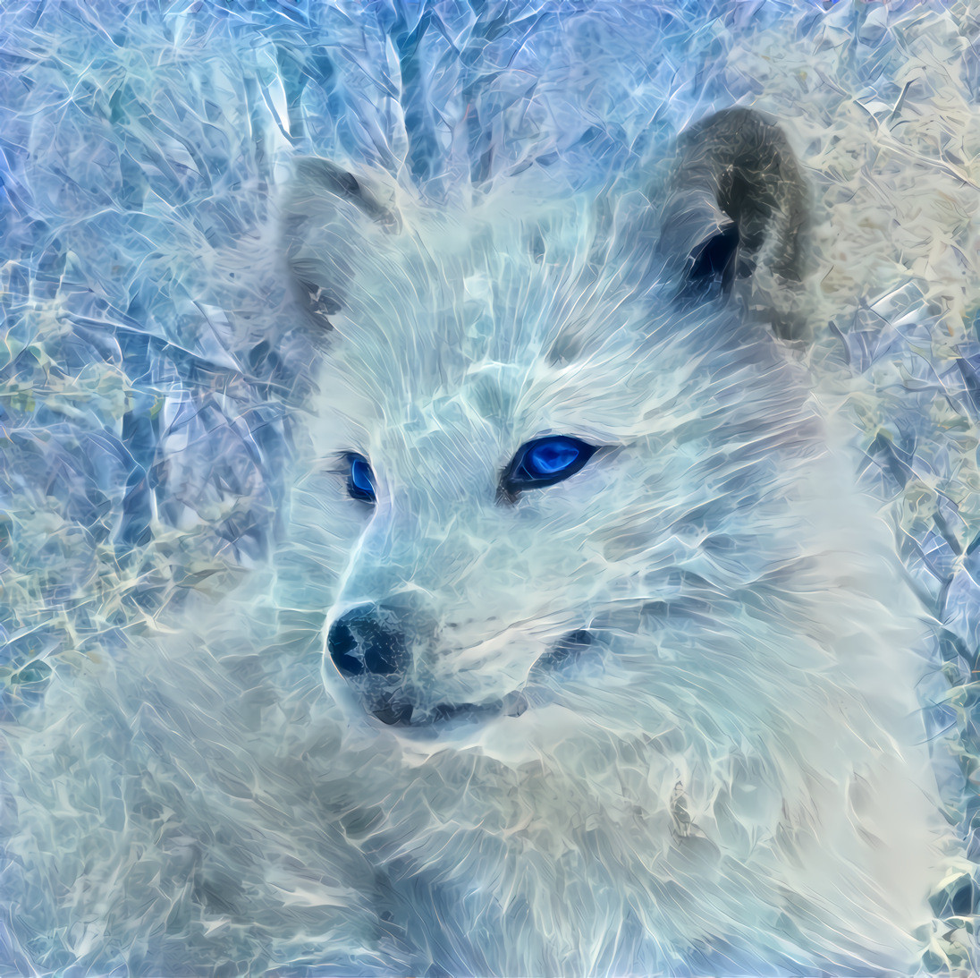 The Fox changes his fur,  but not his habits ~ Style remix by Denise ;^}