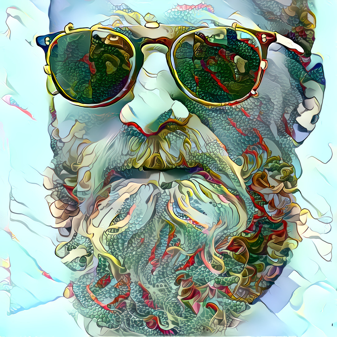 Exotic beard