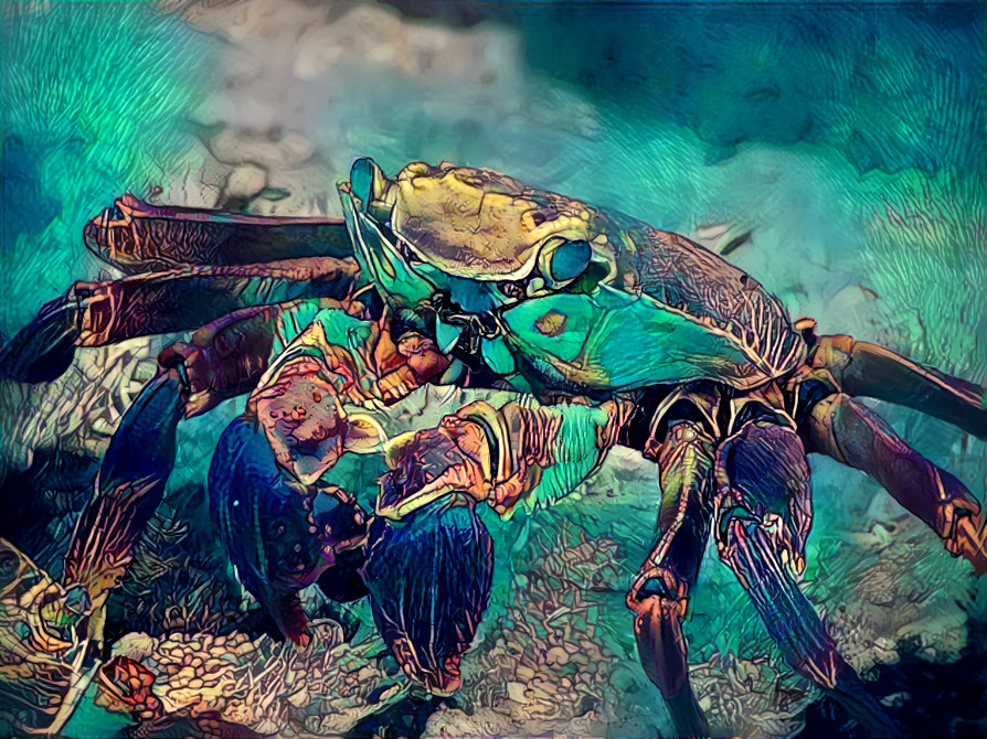 shiny crab