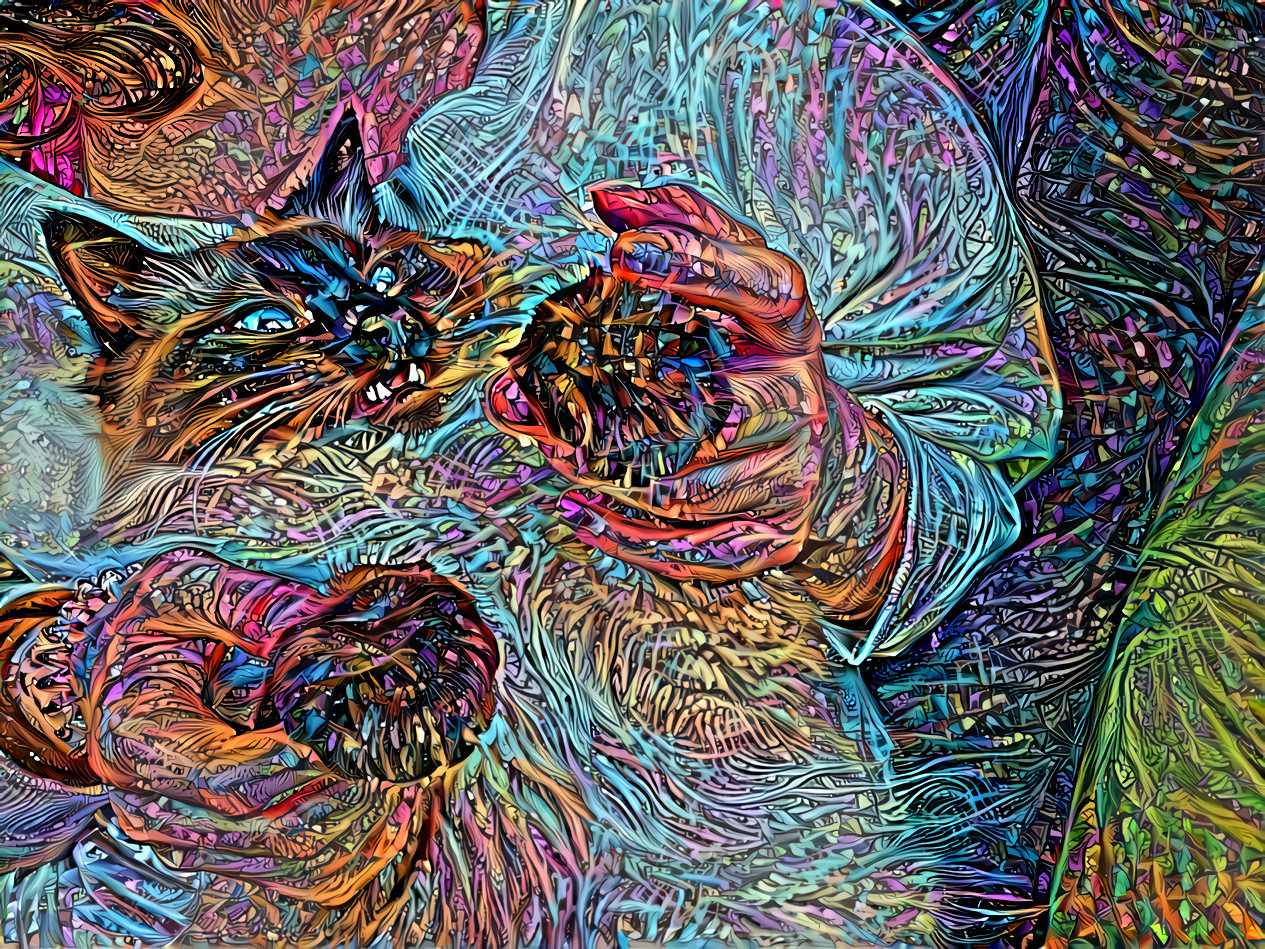 detailed colour cat
