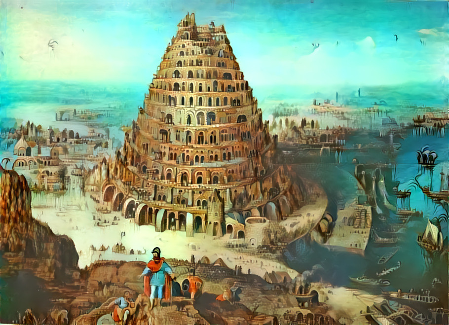 Lucas van Valckenborch (1535 –1597) Tour de Babel